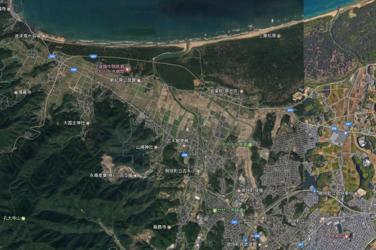 福岡県遠賀郡岡垣町