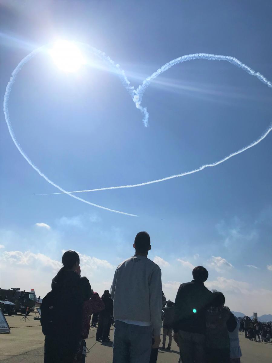 ブルーインパルスに感動