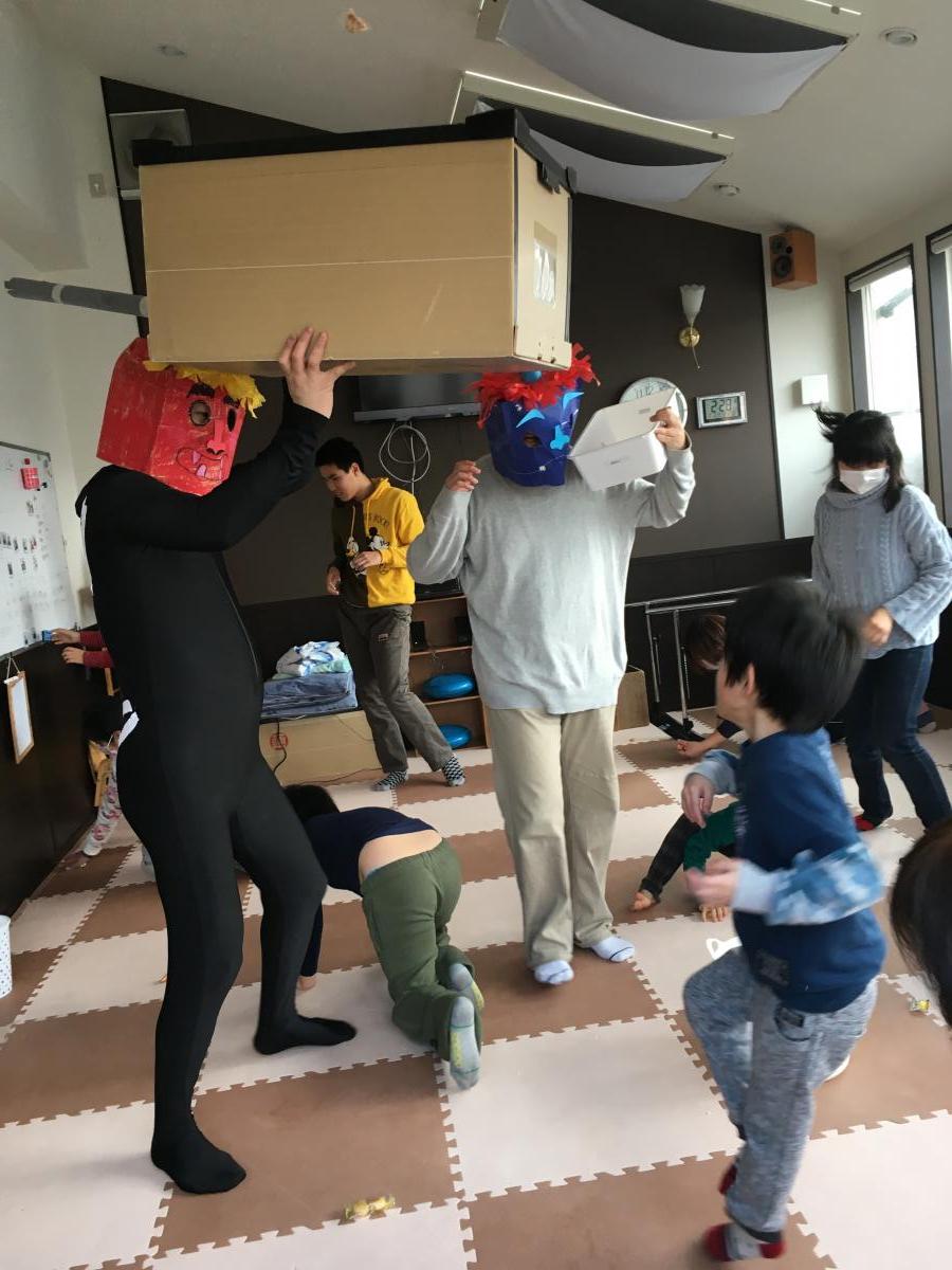 オニを退治してやりました!(^^)!