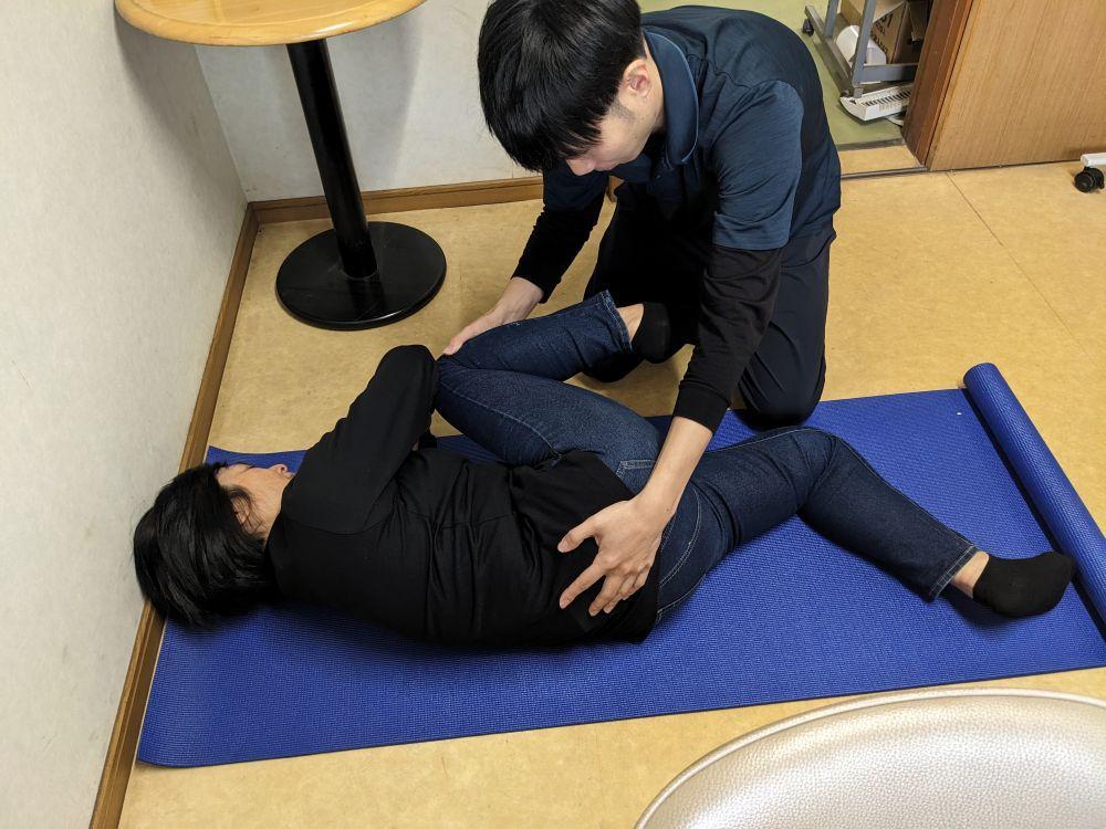 腰痛など症状の見える化